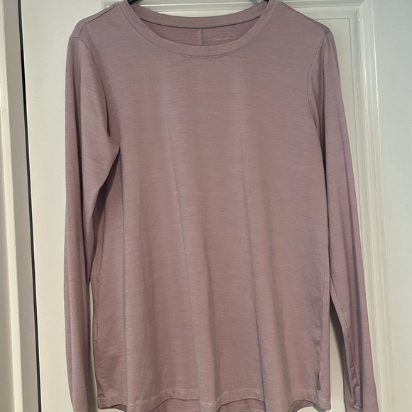 Eddie Bauer Women's Lavender Tee - Picture 1 of 2